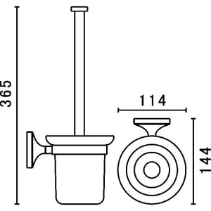Ершик Art&Max Bohemia AM-E-4281-Do