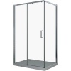 Душевой уголок Ceruttispa Vito 110 L 110х80, профиль хром