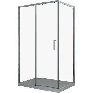 Душевой уголок Ceruttispa Vito 110 L 110х80, профиль хром