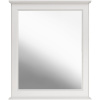 Зеркало ASB-Woodline Венеция 70 белое, патина серебро