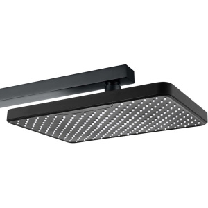 Верхний душ Акватек AQ2081MB 305х205 мм, черный