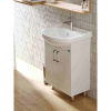 Раковина мебельная Sanita Рондо 56 WB.FN/Rondo/56-C/WHT.G/S1 белая