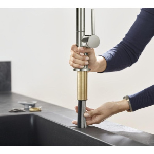 Смеситель для кухни Hansgrohe Talis M54 72804800, сталь