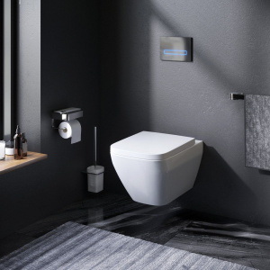 Купить Унитаз подвесной AM.PM Spirit V2.0 FlashClean с микролифтом, белый в Москве с доставкой Унитаз подвесной AM.PM Spirit V2.0 FlashClean с микролифтом, белый