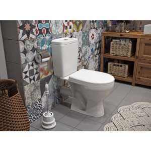 Унитаз-компакт Rosa Рио белый