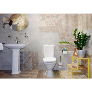 Купить Унитаз-компакт Norm Blanc 9837B099-7201 с микролифтом в Москве с доставкой Унитаз-компакт Norm Blanc 9837B099-7201 с микролифтом