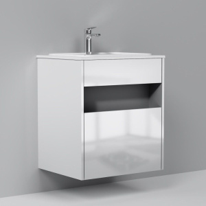 Купить Мебель для ванной AM.PM Func 60 белый глянец в Москве с доставкой Мебель для ванной AM.PM Func 60 белый глянец