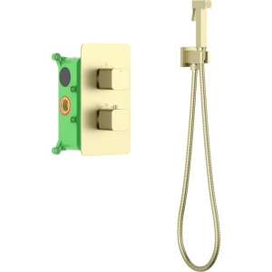 Купить Гигиенический душ Timo Petruma 5089/17SM со смесителем, С ВНУТРЕННЕЙ ЧАСТЬЮ, золото матовое в Москве с доставкой Гигиенический душ Timo Petruma 5089/17SM со смесителем, С ВНУТРЕННЕЙ ЧАСТЬЮ, золото матовое