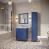 Шкаф-пенал Sanflor Ванесса 2 R, напольный, индиго