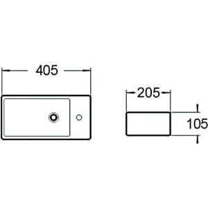 Рукомойник SantiLine SL-2009R