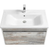 Тумба с раковиной AQUATON Капри 80 бетон пайн