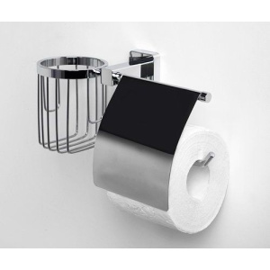 Держатель туалетной бумаги Wasserkraft Lippe K-6559 с держателем освежителя воздуха