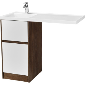 Мебель для ванной AQUATON Лондри 40 L, дуб кантри, белый