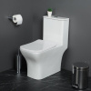 Унитаз-моноблок BelBagno Neon BB8617CPR-MN/SC безободковый, с микролифтом