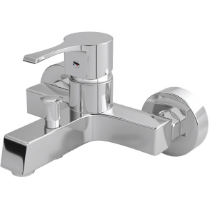 Смеситель для ванны с душем MEGA Sun MG-SUN01 + Душевой гарнитур STWORKI Дублин HFDB91100 хром