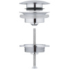 Донный клапан для раковины GROHE 65807000 хром