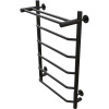 Полотенцесушитель электрический EWRIKA Сафо FT 80х50, с полкой, черный