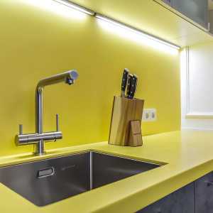 Купить Смеситель для кухни Omoikiri Takamatsu-S BN нержавеющая сталь в Москве с доставкой Смеситель для кухни Omoikiri Takamatsu-S BN нержавеющая сталь