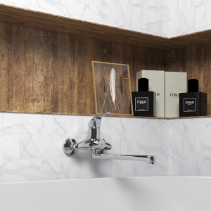 Купить Универсальный смеситель Paini Trento TRCR119LMKM в Москве с доставкой Универсальный смеситель Paini Trento TRCR119LMKM