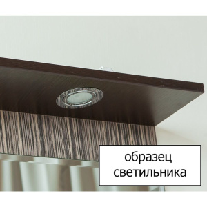 Зеркало Sanflor Толедо 105, венге, северное дерево светлое, с полкой