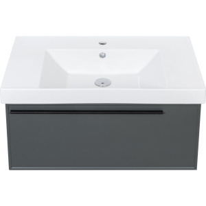 Тумба с раковиной La Fenice Elba 80 серая