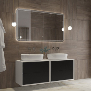 Зеркало Cezares Duet 140х80, с подсветкой