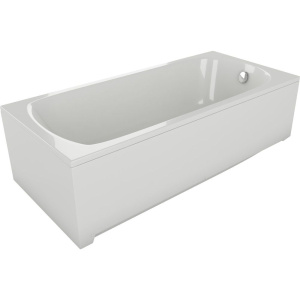 Акриловая ванна Акватек Ника 160x75 см, с ножками