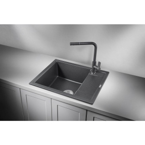 Мойка кухонная Granula 6002, черный