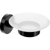 Мыльница DEKOR BANYO Alina Black A40 405 04, черная