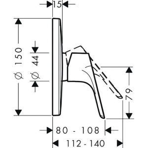 Смеситель для душа Hansgrohe Focus E2 31965000