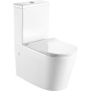 Унитаз-компакт Акватек Оберон AQ1273S-00 горизонтальный выпуск