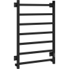 Полотенцесушитель электрический EWRIKA Пенелопа КВ7, 80х50, черный