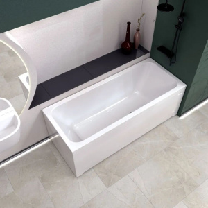 Акриловая ванна Radomir Патрисия 1-01-0-0-1-330 175x75 см, с каркасом, белый глянец