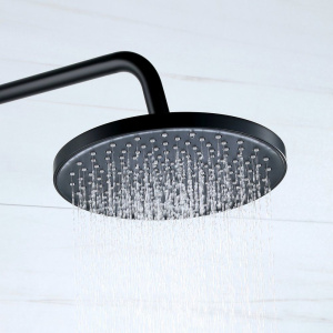 Купить Верхний душ BOND Circle B01-9988 черный матовый в Москве с доставкой Верхний душ BOND Circle B01-9988 черный матовый