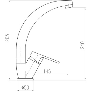 Купить Смеситель для кухни Rav Slezak Colorado CO206.5/3 в Москве с доставкой Смеситель для кухни Rav Slezak Colorado CO206.5/3