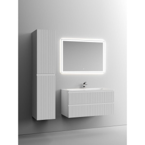 Купить Тумба с раковиной Sancos Snob T 100 см, bianco в Москве с доставкой Тумба с раковиной Sancos Snob T 100 см, bianco