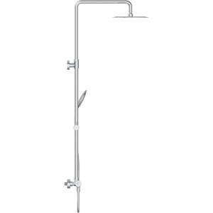 Купить Душевая стойка Cersanit Brasko 63066 с термостатом, хром в Москве с доставкой Душевая стойка Cersanit Brasko 63066 с термостатом, хром