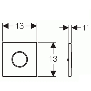 Купить Привод бесконтактного смыва Geberit HyTronic Sigma 10 116.035.SN.1 в Москве с доставкой Привод бесконтактного смыва Geberit HyTronic Sigma 10 116.035.SN.1