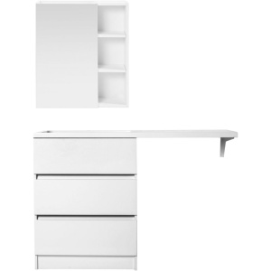 Тумба с раковиной Orange Sistema 130 L под стиральную машину