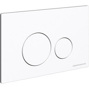 Система инсталляции для унитазов Ceramicanova Envision Round CN1001W кнопка белая