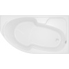 Акриловая ванна DIWO Сочи R 170x95 см, угловая, с каркасом, асимметричная