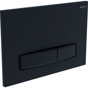 Кнопка смыва Акватек KDI-0000025 черная матовая
