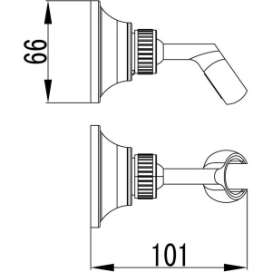 Купить Настенный держатель Lemark LM8489C поворотный в Москве с доставкой Настенный держатель Lemark LM8489C поворотный