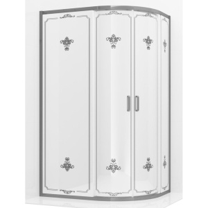 Душевой уголок Ambassador Royal 18015101 120х80 см, профиль хром