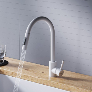 Смеситель для кухни Dorff Logic D3007533 белый