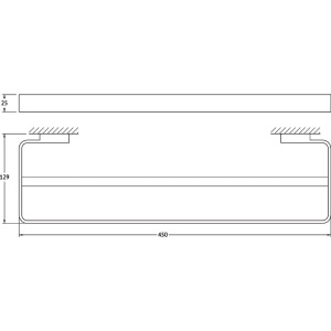 Купить Полотенцедержатель Artwelle Regen 831145A в Москве с доставкой Полотенцедержатель Artwelle Regen 831145A
