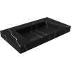 Раковина Armadi Art Flat Nero Marquina 80 с кронштейнами
