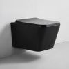 Унитаз подвесной BOND Cube F04-108 безободковый, с микролифтом, черный