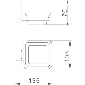Мыльница Haiba HB88 02