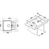 Мойка кухонная Alveus Line 60